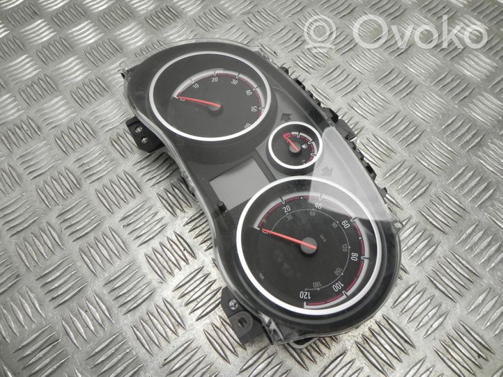 Vauxhall Corsa D Tachimetro (quadro strumenti) 13373017