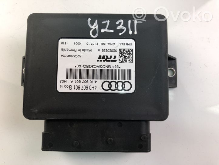 Audi A6 S6 C7 4G Altre parti del sistema frenante 4H0907801G