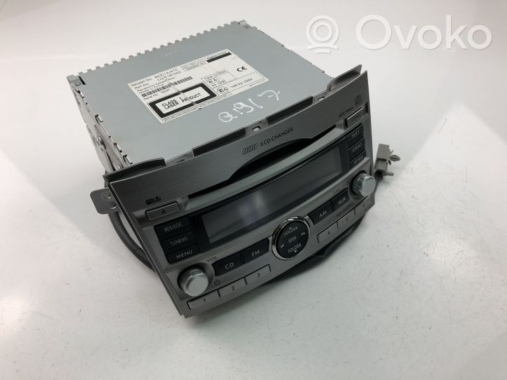 Subaru Legacy Unidad delantera de radio/CD/DVD/GPS 86201AJ410