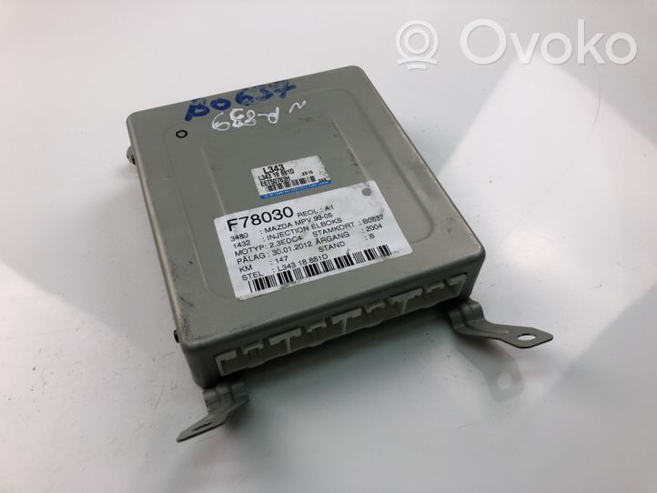 Mazda MPV II LW Calculateur moteur ECU L34318881D