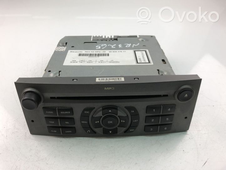 Peugeot 407 Unità principale autoradio/CD/DVD/GPS 9660647677