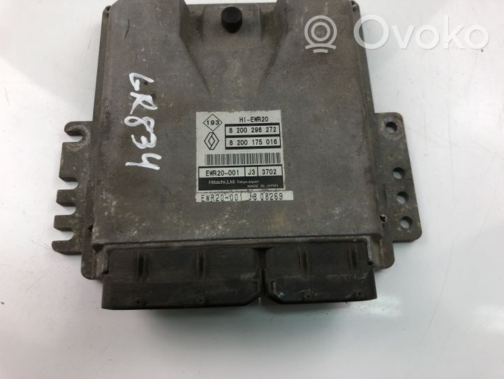 Renault Vel Satis Variklio valdymo blokas 8200296272