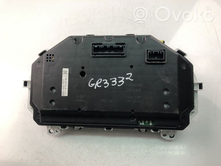 Toyota Yaris Compteur de vitesse tableau de bord 83800F5441