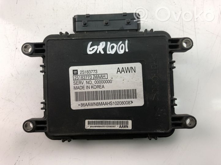 Chevrolet Spark Calculateur moteur ECU 25183773