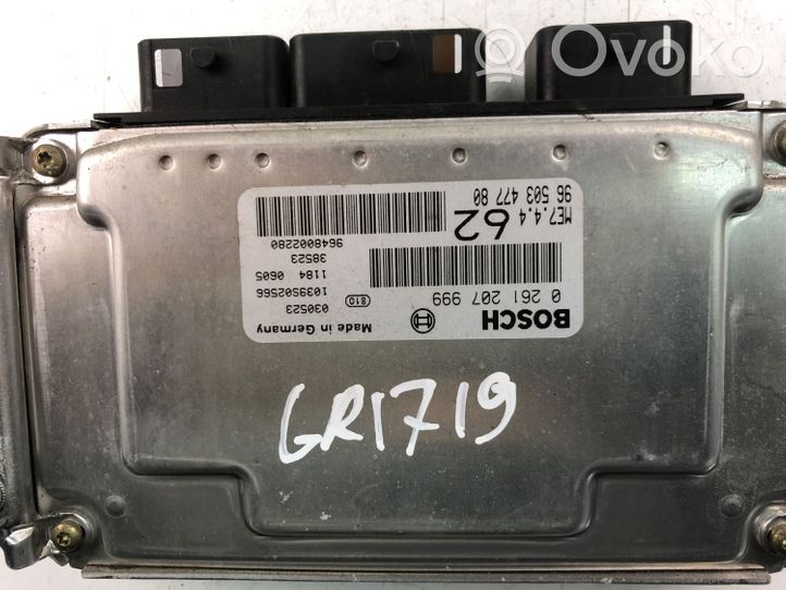 Citroen C2 Calculateur moteur ECU 9650347780