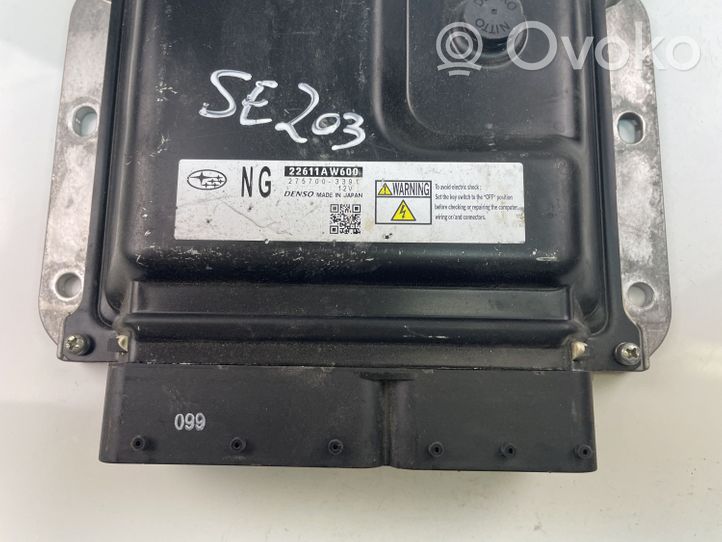 Subaru Outback Sterownik / Moduł ECU 22611AW600