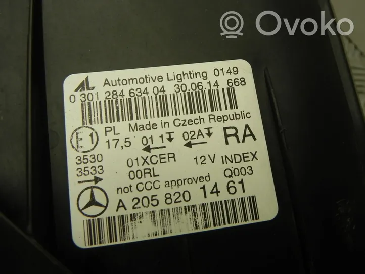 Mercedes-Benz C AMG W205 Lampa przednia A2058201461