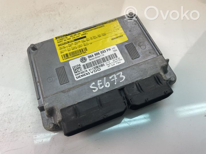 Seat Altea Calculateur moteur ECU 06A906033FH