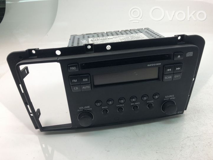 Volvo V70 Radio/CD/DVD/GPS-pääyksikkö 307377081