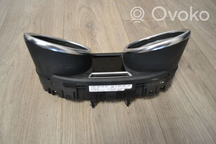 Mercedes-Benz GL X166 Tachimetro (quadro strumenti) A1669002605