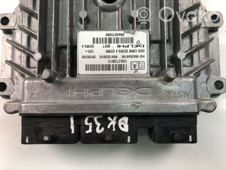 Peugeot 407 Calculateur moteur ECU 9663548180