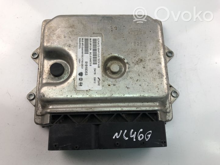 Fiat Punto (199) Sterownik / Moduł ECU 51918353