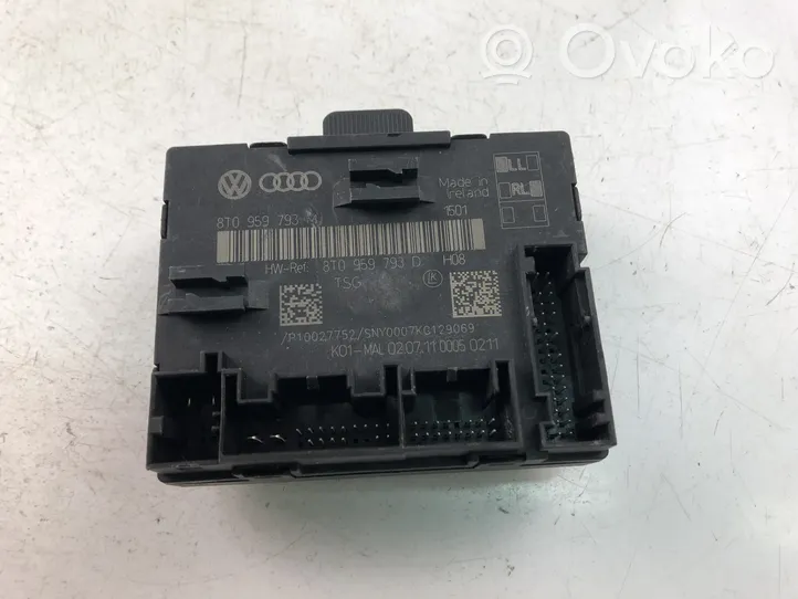 Audi A4 S4 B8 8K Unité de commande module de porte 8T0959793M