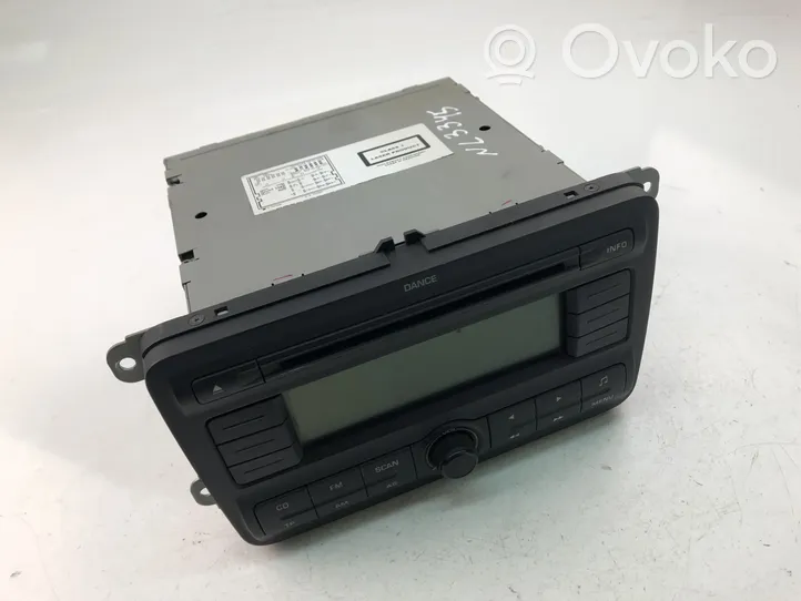 Skoda Fabia Mk2 (5J) Panel / Radioodtwarzacz CD/DVD/GPS 5J0035161