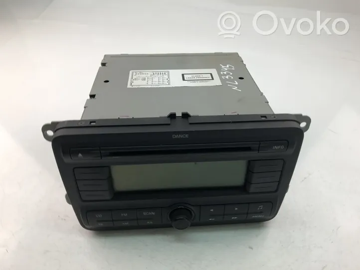 Skoda Fabia Mk2 (5J) Panel / Radioodtwarzacz CD/DVD/GPS 5J0035161