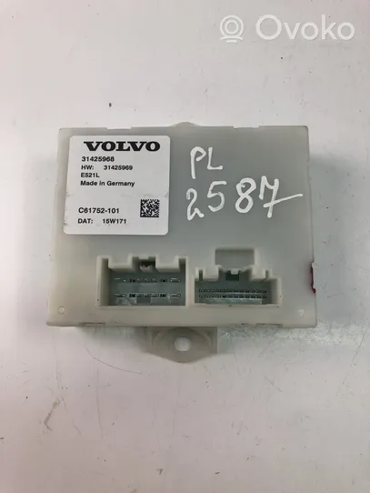 Volvo XC60 Bagāžnieka pārsega vadības bloks 31425968