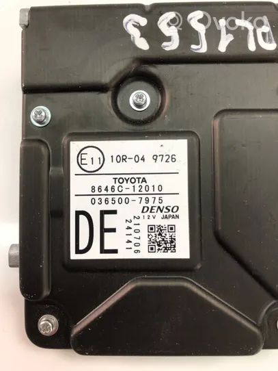 Toyota Corolla E210 E21 Module de contrôle caméra arrière 8646C12010