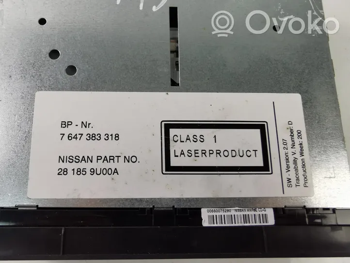 Nissan Micra Panel / Radioodtwarzacz CD/DVD/GPS 7647383318