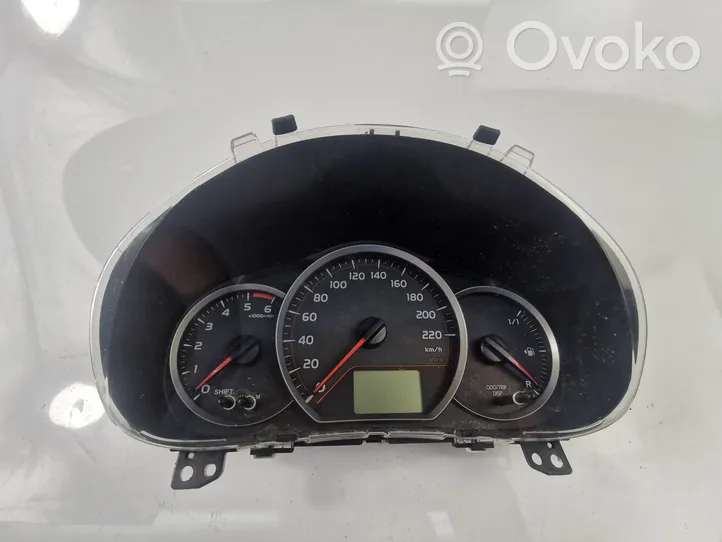Toyota Yaris Compteur de vitesse tableau de bord 838000DQ20