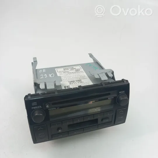 Toyota Camry Radio / CD/DVD atskaņotājs / navigācija 86120AA040