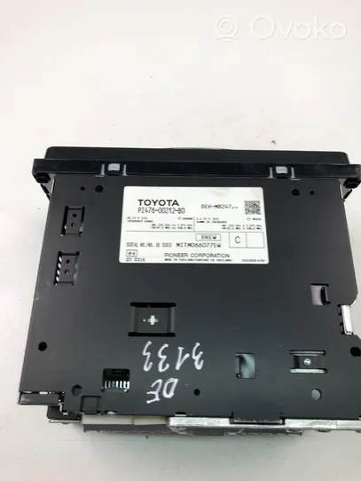 Toyota Highlander XU40 Panel / Radioodtwarzacz CD/DVD/GPS PZ47600212
