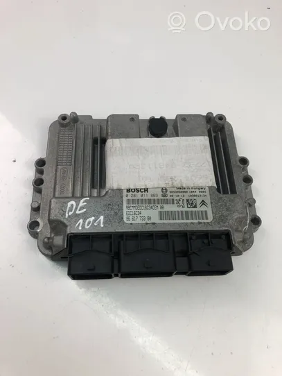 Peugeot 307 Calculateur moteur ECU 9661773380