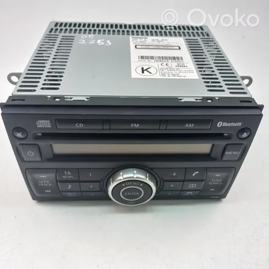 Nissan Qashqai+2 Panel / Radioodtwarzacz CD/DVD/GPS 28185JD00A