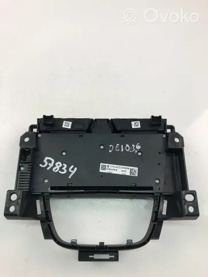 Opel Astra J Climate control unit 13346050
