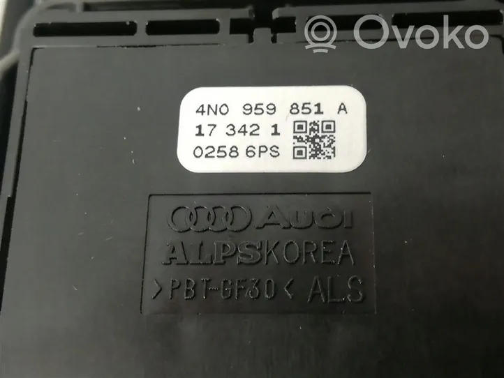 Audi A8 S8 D5 Przełącznik / Przycisk otwierania szyb 4N0959565