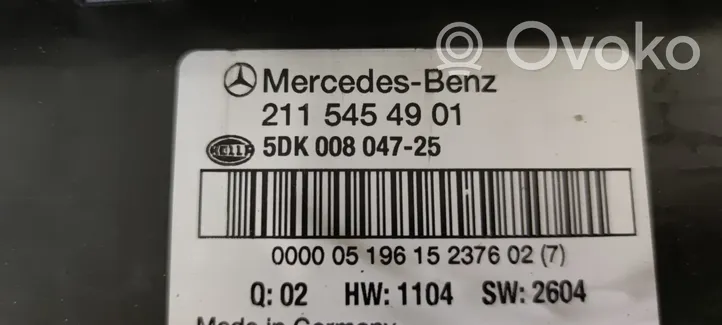 Mercedes-Benz E W211 SAM valdymo blokas A2115454901