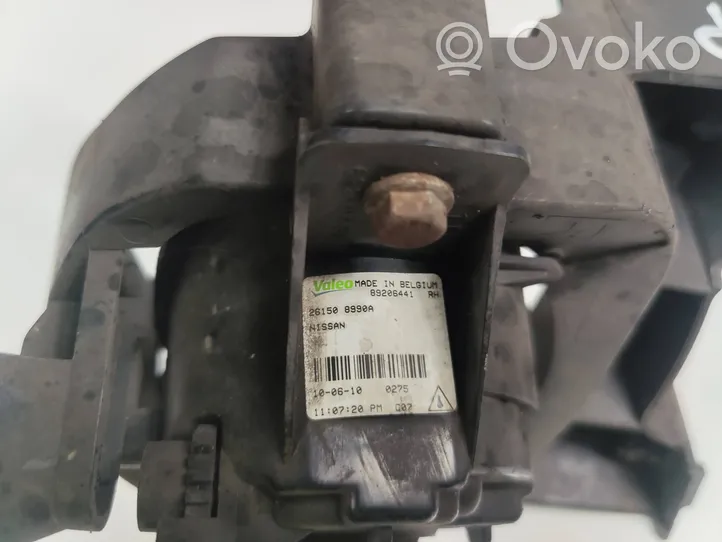 Nissan Qashqai Światło przeciwmgłowe przednie 261508990A