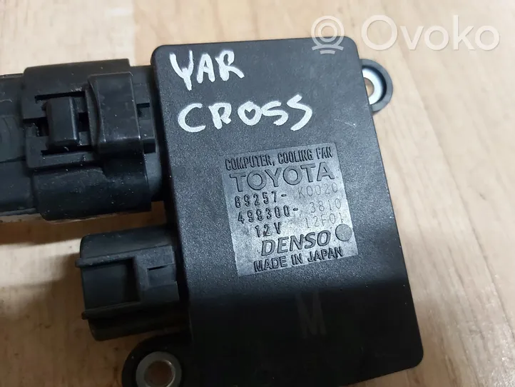 Toyota Yaris Cross Module de commande de ventilateur 