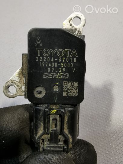 Toyota Verso Misuratore di portata d'aria 