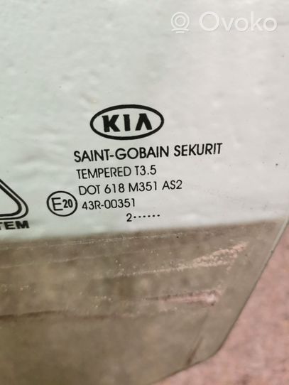 KIA Sportage Etuoven ikkunalasi, neliovinen malli 