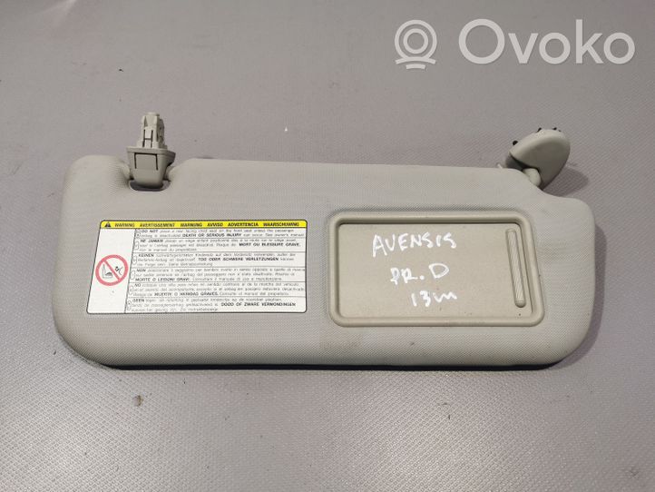 Toyota Avensis T270 Sun visor 