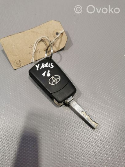 Toyota Yaris Clé / carte de démarrage 