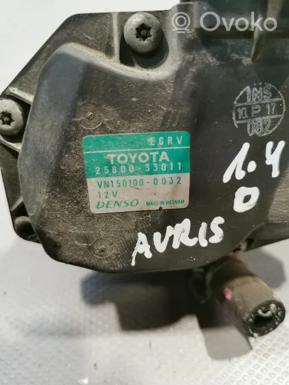 Toyota Auris E180 EGR-venttiili 2580033011