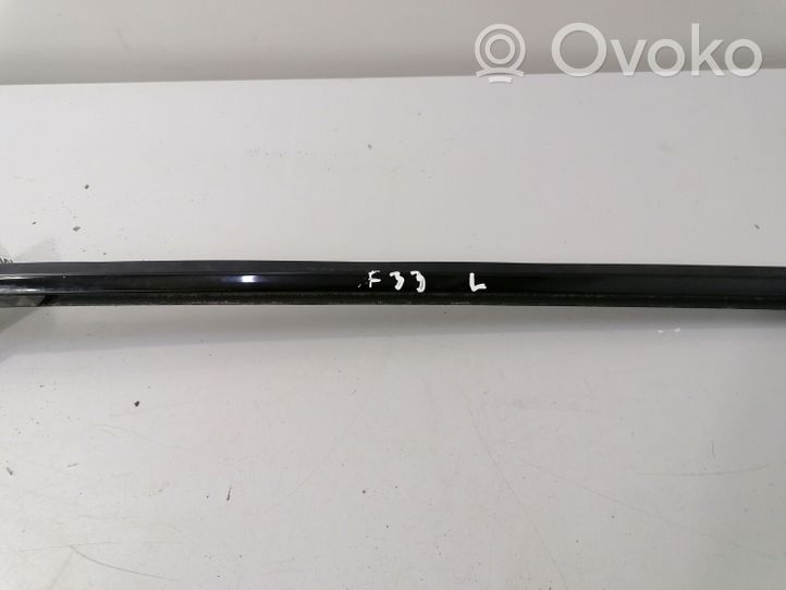 BMW 4 F32 F33 Rivestimento modanatura del vetro della portiera posteriore 7295571