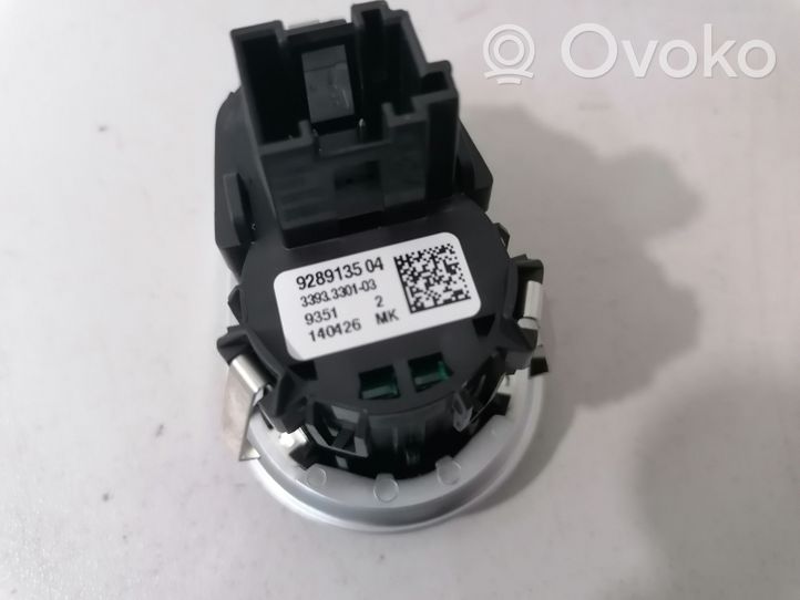 BMW 2 F46 Bouton poussoir de démarrage du moteur 9289135