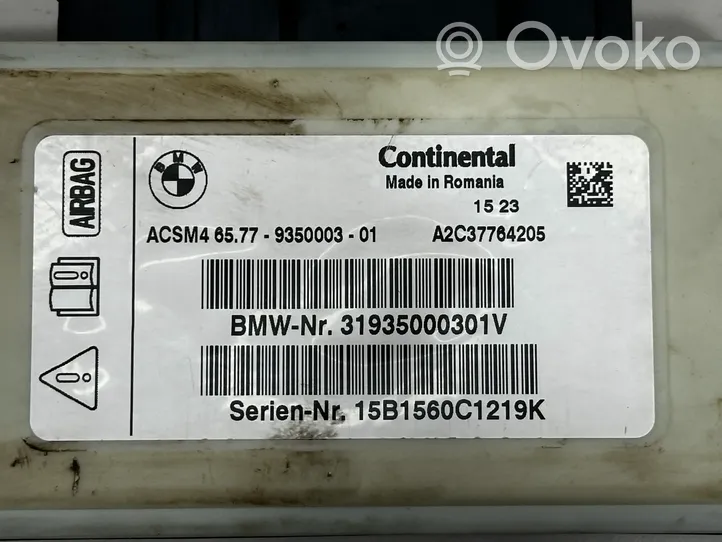 BMW 6 F06 Gran coupe Kiti prietaisai 9350003