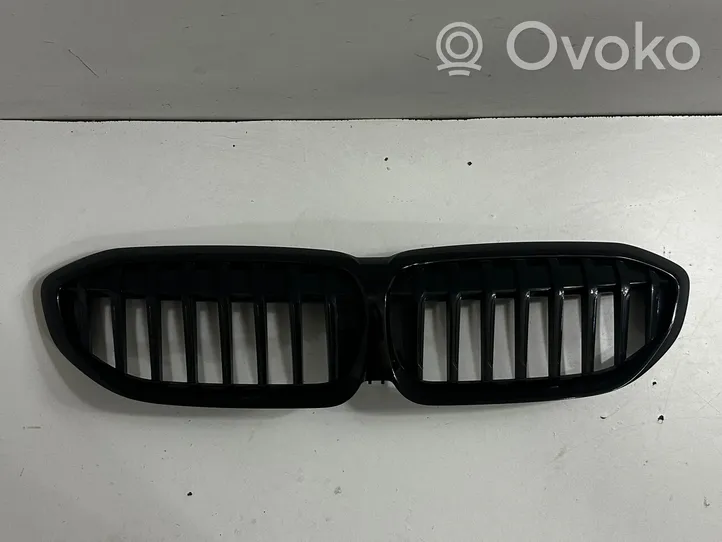 BMW 3 G20 G21 Grille calandre supérieure de pare-chocs avant 8072085