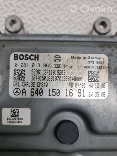 Mercedes-Benz B W245 Calculateur moteur ECU A6401501691