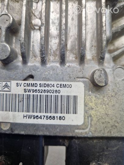 Citroen C3 Sterownik / Moduł ECU 9647568180