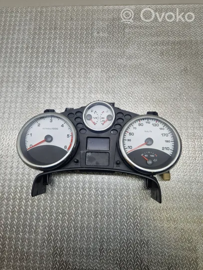 Peugeot 207 Compteur de vitesse tableau de bord A2C53065549