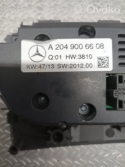 Mercedes-Benz GLA W156 Centralina del climatizzatore A2049006608