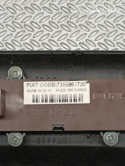 Fiat Ducato Hazard light switch 7355861730