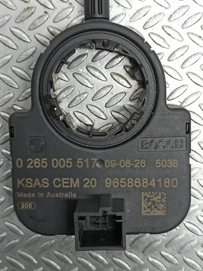 Citroen C4 I Picasso Sensor de ángulo de la columna de dirección 9658684180