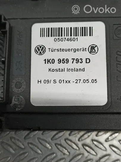 Volkswagen Touran I Silniczek podnośnika szyby drzwi przednich 1K0959793D