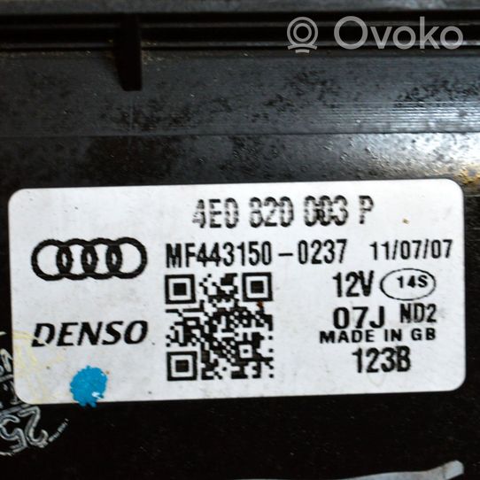 Audi A8 S8 D3 4E Muu sisätilojen osa 4E0820003P