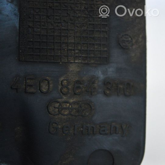 Audi A8 S8 D3 4E Protezione inferiore del serbatoio del carburante 4E0864310